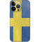 Sweden Flag Distressed iPhone 14 Pro Skin